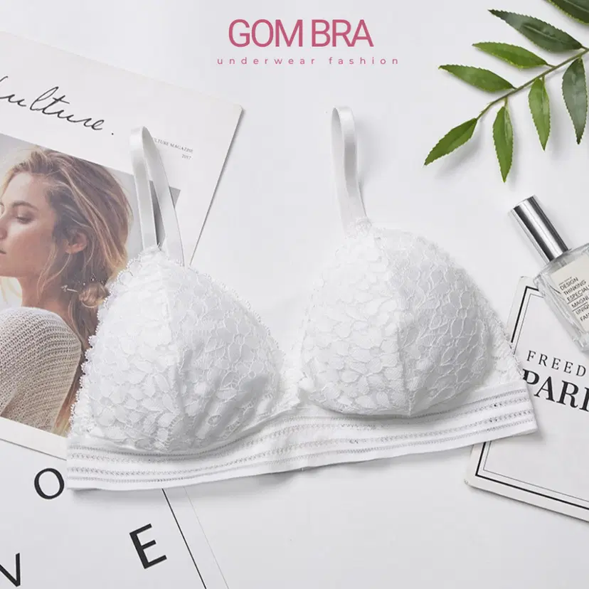Áo bra nữ ren hoa đệm mỏng - SA-7313