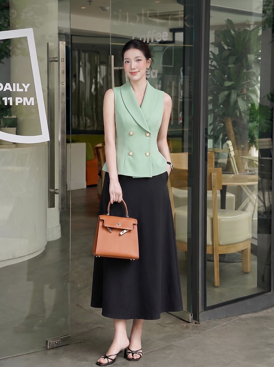 Áo gile công sở 26112 xanh cốm_thumbnail_2