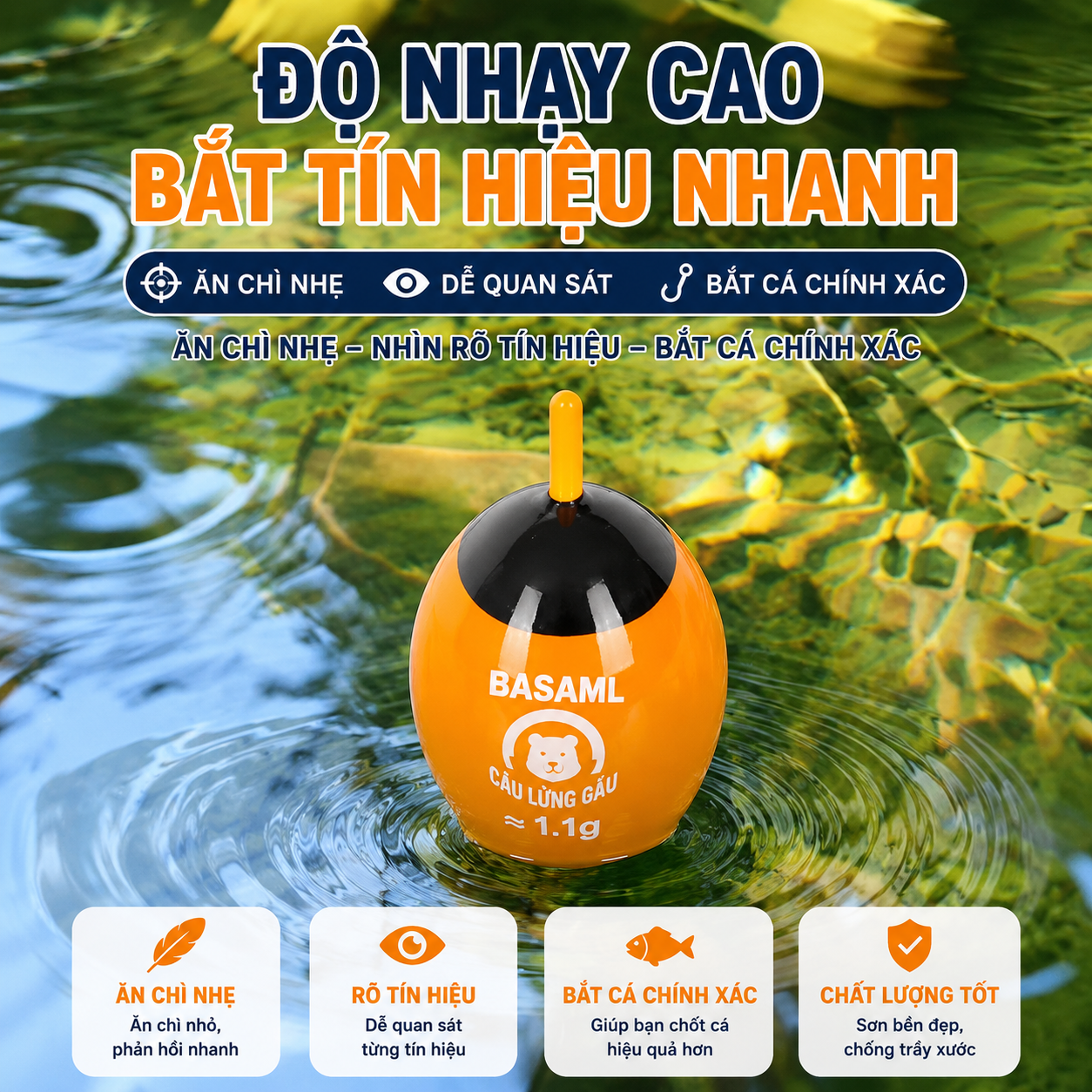 Phao Gỗ Basaml  Câu Lửng Gấu_thumbnail_2