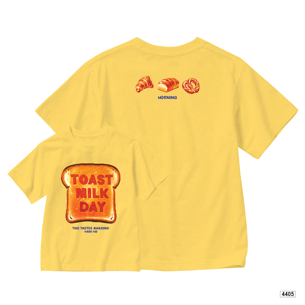 Áo thun bé gái form rộng toast milk Kado 4405_thumbnail_0