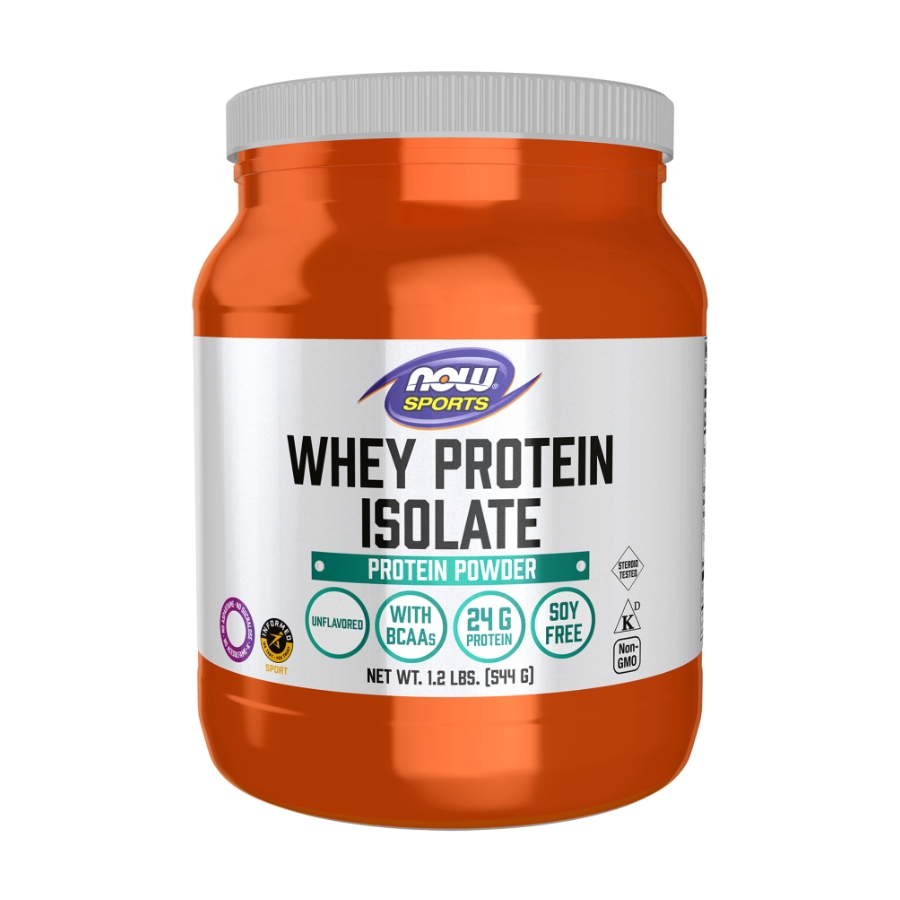 Now Sports Whey Protein Isolate,1.2 Lbs (544 g)