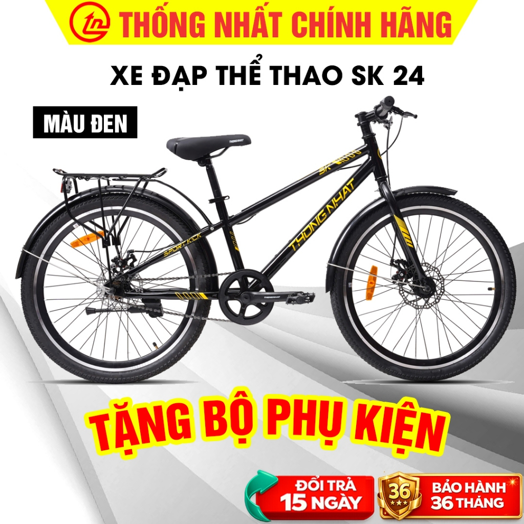 Xe Đạp Thể Thao Thống Nhất Học Sinh, Người Lớn [TẶNG BỘ PHỤ KIỆN], Xe Đạp Thống Nhất MTB 26 Inch, SK 24 mạnh mẽ, cá tính_thumbnail_5