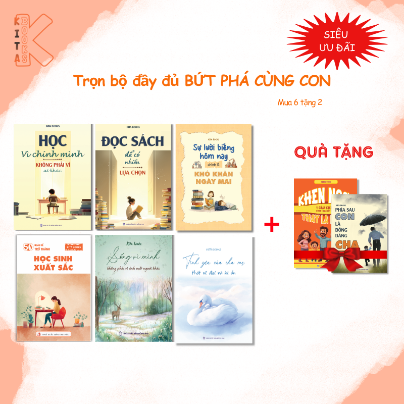 COMBO BỨT PHÁ CÙNG CON 6+2