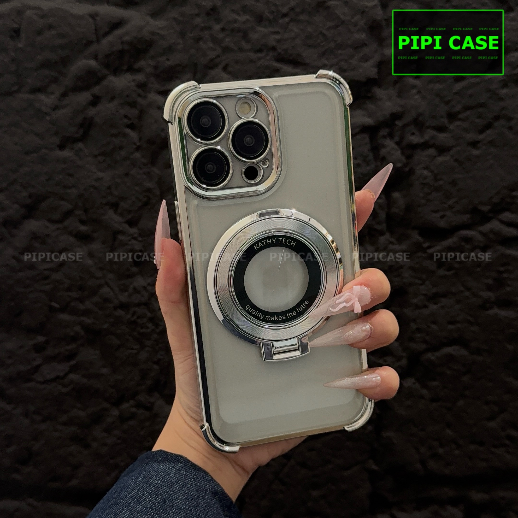 Ốp Lưng iPhone 14 Pro - Ven - Bạc_thumbnail_19