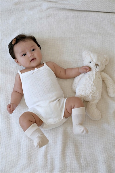 Soie Pointelle Bodysuit 25 (Hai Dây)