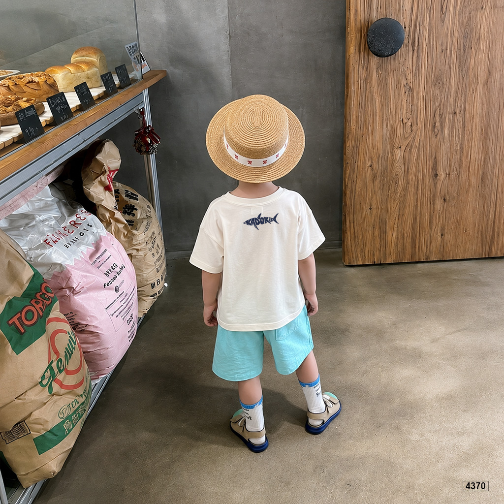 Áo thun bé trai baby shark form rộng Kado 4370_thumbnail_5