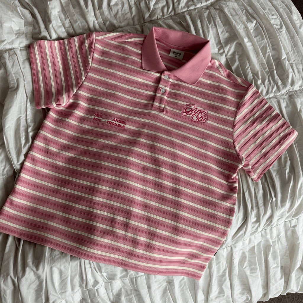 Áo Polo 𝙎𝙬𝙚𝙚𝙩 𝙏𝙧𝙤𝙪𝙗𝙡𝙚 𝙂𝙐𝙋𝙊 Form Boxy Logo Thêu Nam Nữ Local Brand Chính Hãng – PLS01