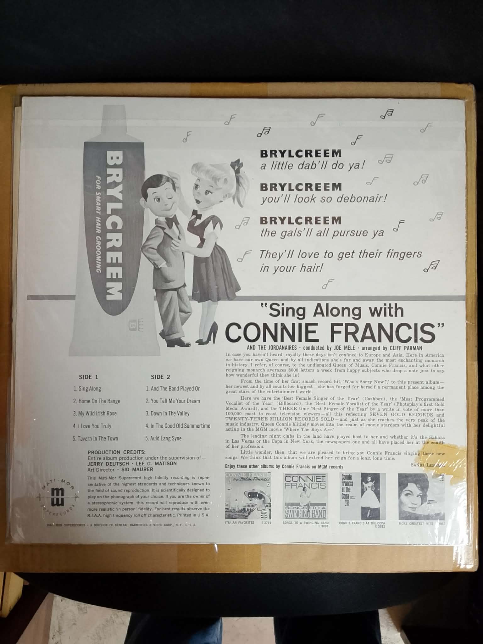 CONNIE FRANCIS - SING ALONG _thumbnail_2