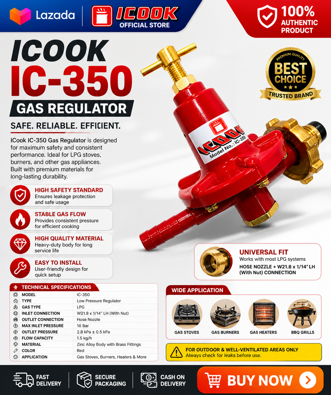 High Pressure Regulator