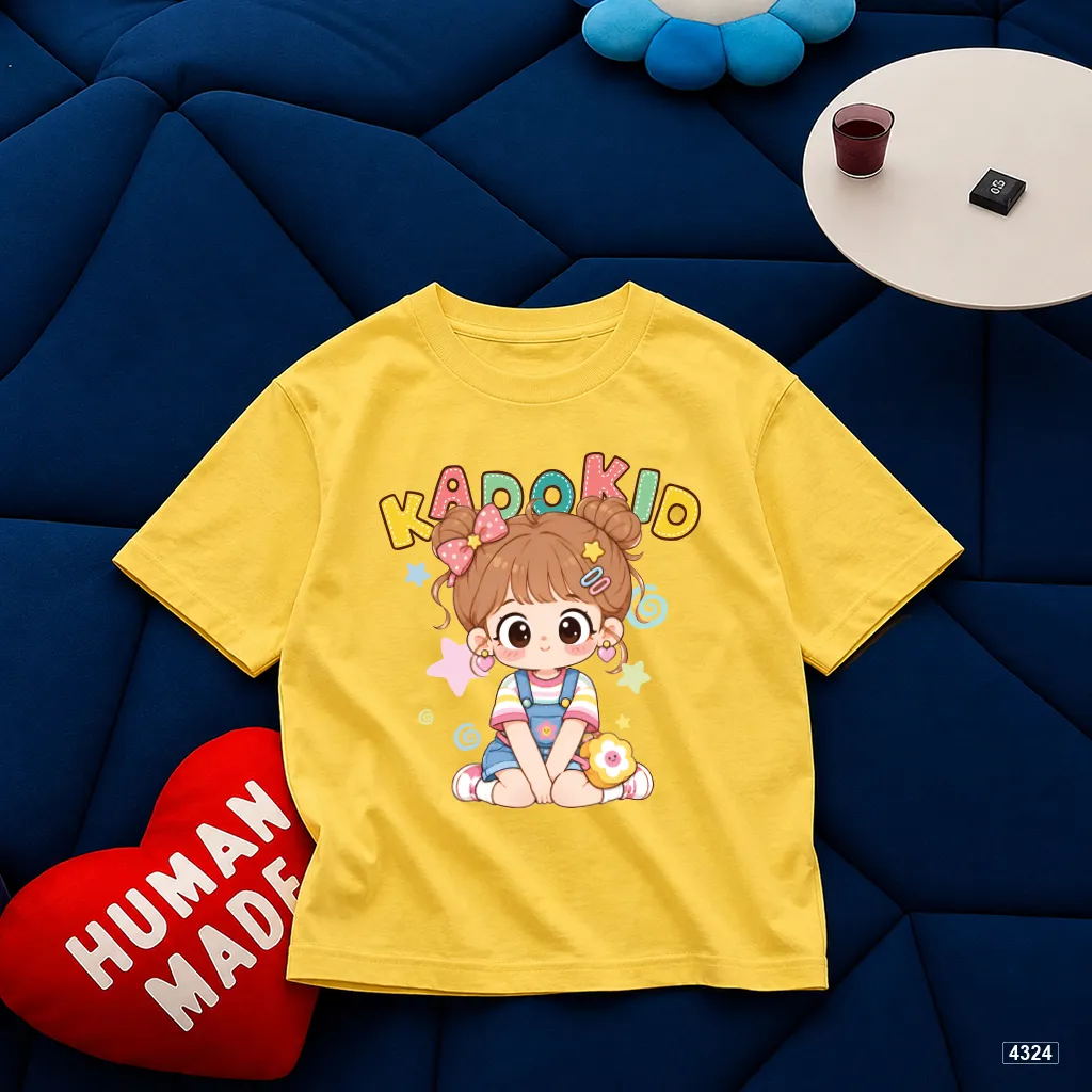 Áo thun bé gái form rộng Kado Kid Cute Girl Kado 4324_thumbnail_7