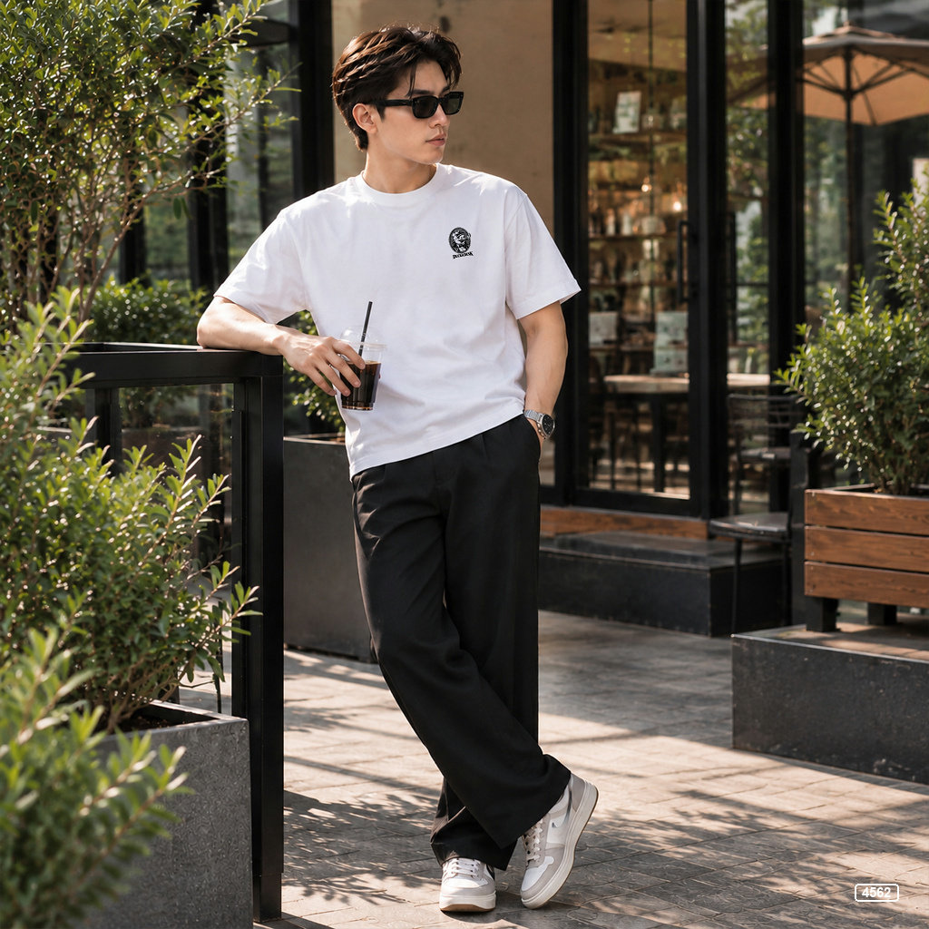 Áo thun nam oversize hình vịt vintage TeePrint 4562_thumbnail_4