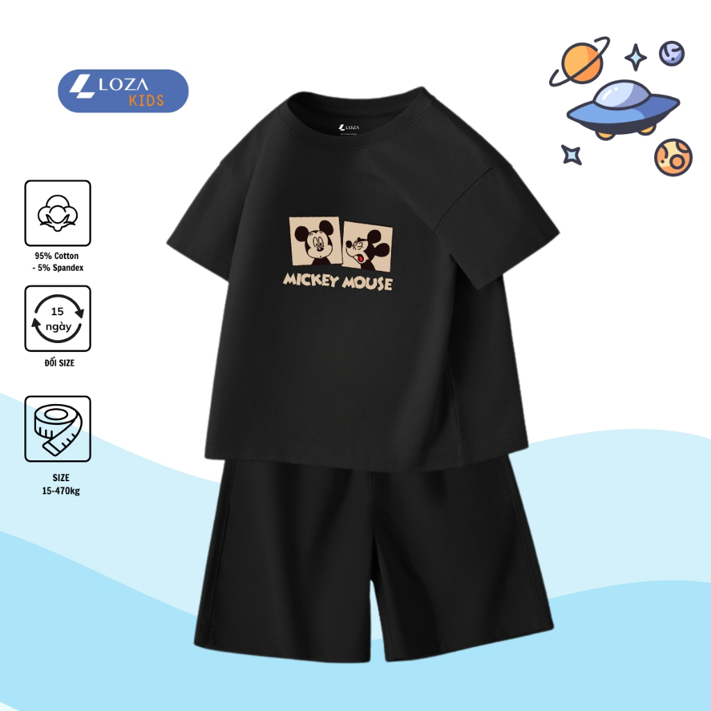 [XẢ KHO BỘ BÉ TRAI SIZE160] Bộ đồ cho bé trai nhiều mẫu - Quần áo bé trai  từ 35-40kg - Loza Kids XB012_thumbnail_22