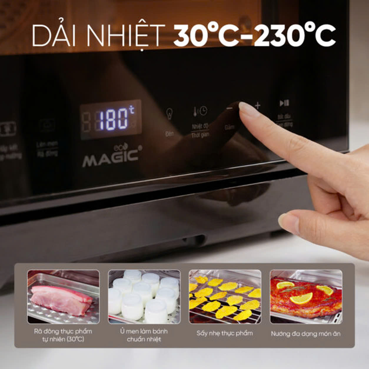 NỒI CHIÊN KHÔNG DẦU KẾT HỢP HẤP Magic Eco_thumbnail_4
