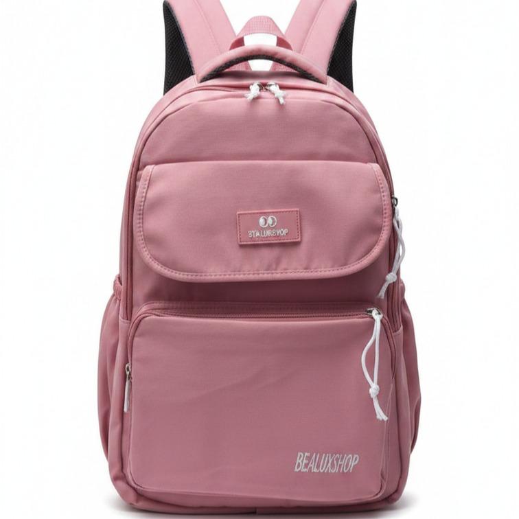 (Không Móc Khóa) Balo Chống Nước Nhiều Ngăn Đi Học Đi Chơi Phong Cách Hàn Quốc Unisex BL600