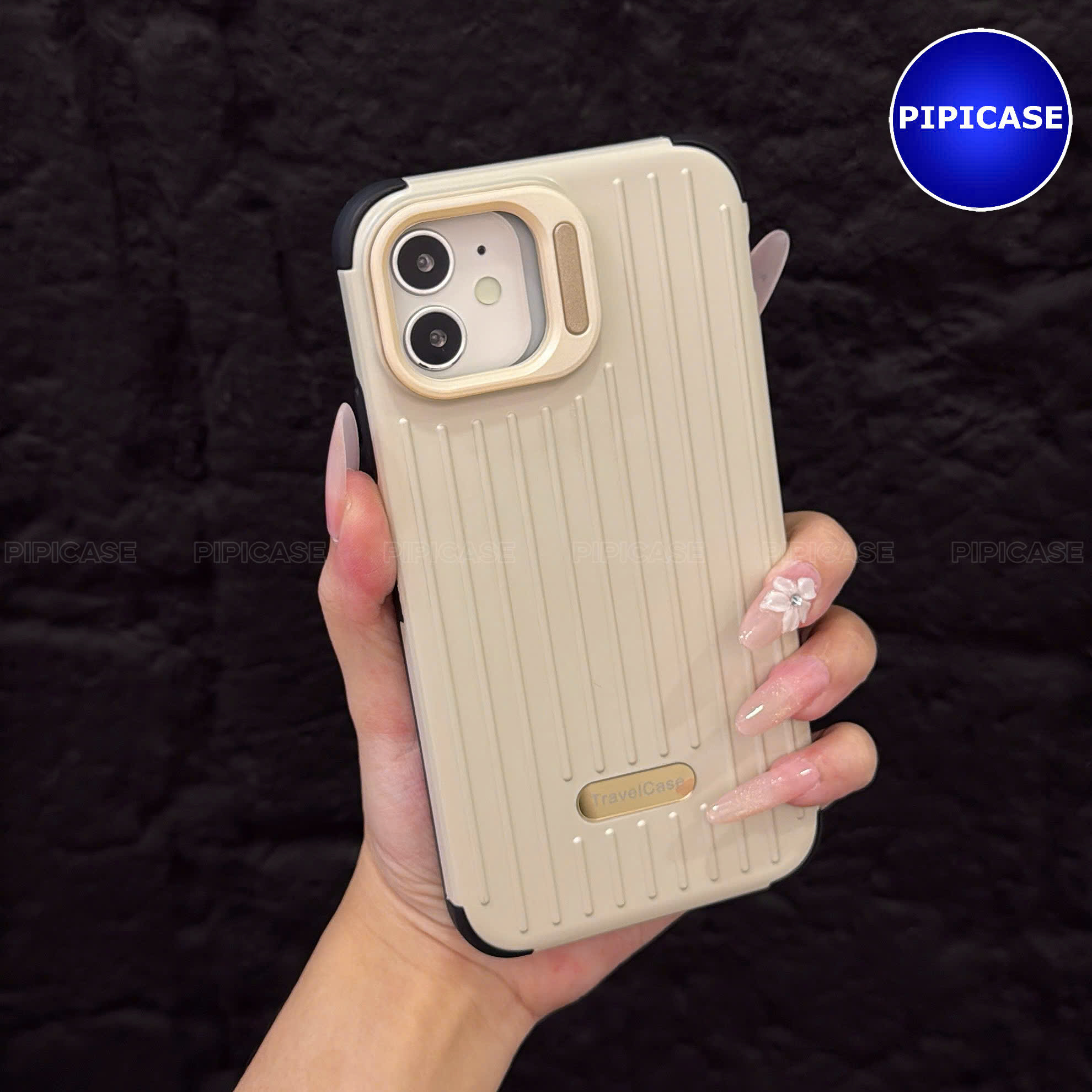 Ốp Lưng iPhone 12 - Hondao - Kem_thumbnail_1