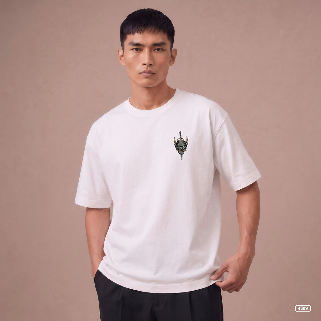 Áo thun nam oni blade form rộng TeePrint 4389_thumbnail_4