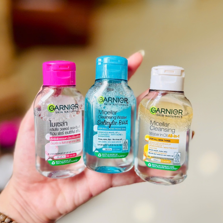 [GARNIER] Nước tẩy trang Garnier Micellar Cleansing minisize 50ml