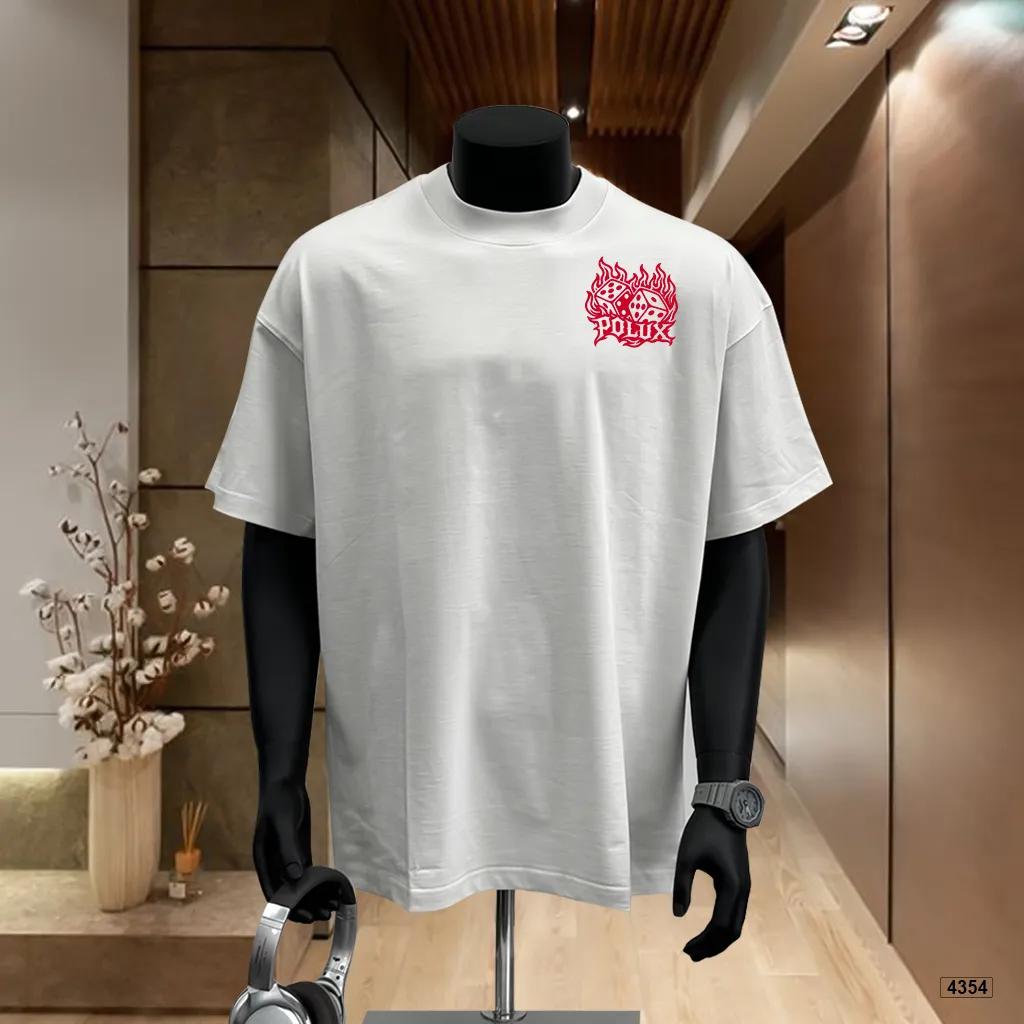 Áo thun nam form rộng Flaming Dice Polux 4354_thumbnail_7