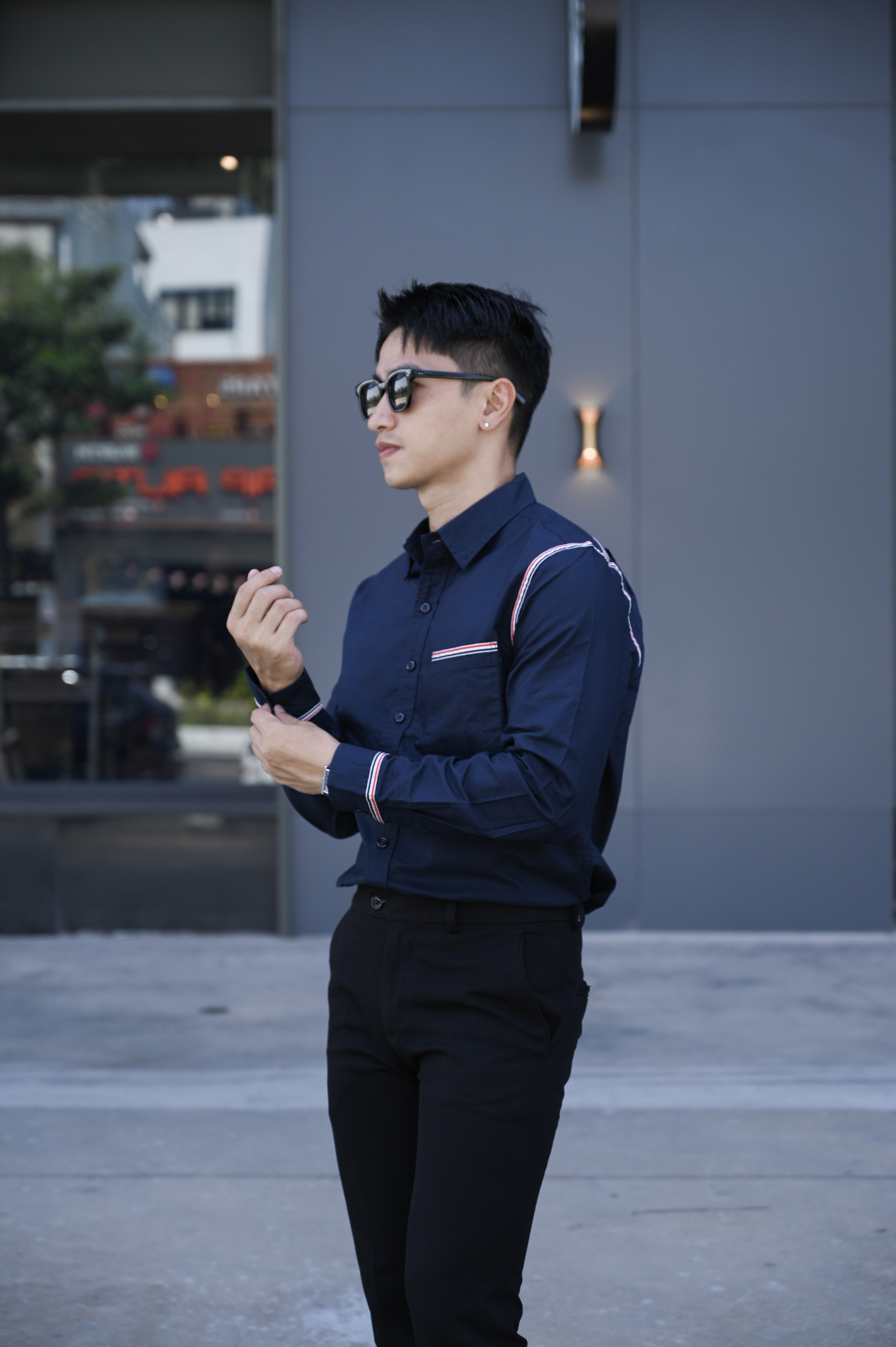 SA71 - Áo sơ mi nam dài tay phong cách Nhật, dáng rộng, cotton 100%, 3 màu Xanh Hoàng Gia, Xanh Nhạt, Trắng_thumbnail_13