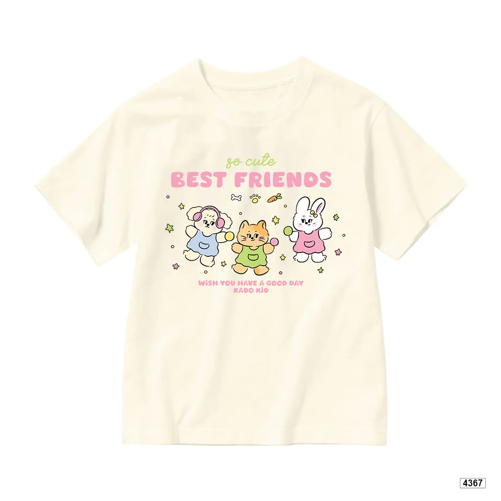 Áo thun bé gái best friends Hàn Quốc Kado 4367_thumbnail_8