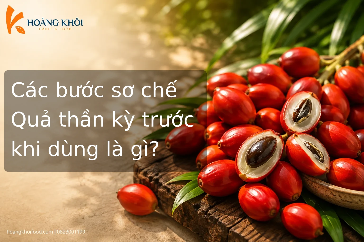Các bước sơ chế Quả thần kỳ trước khi dùng là gì?