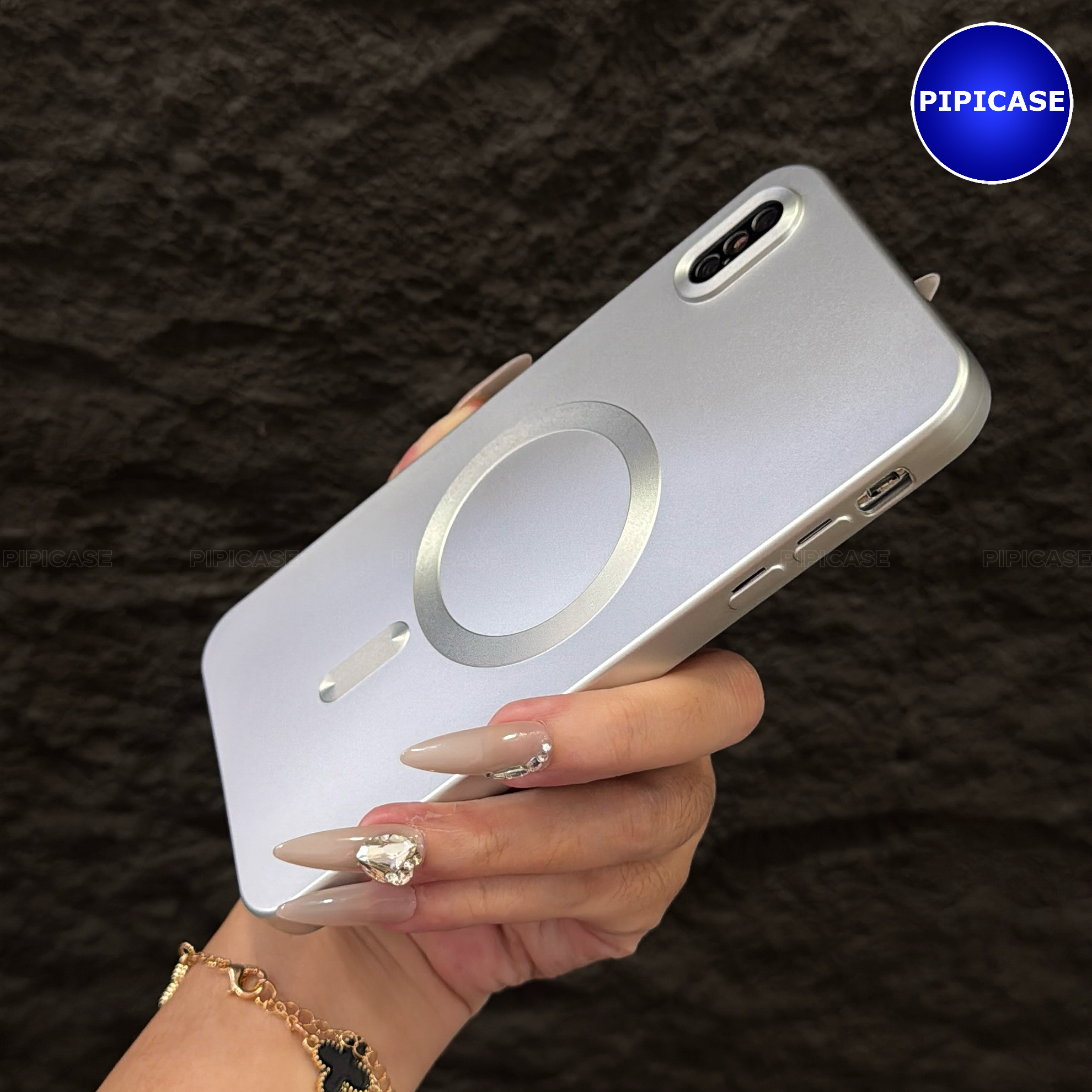 Ốp Lưng iPhone XS Max - Ops - Bạc_thumbnail_4