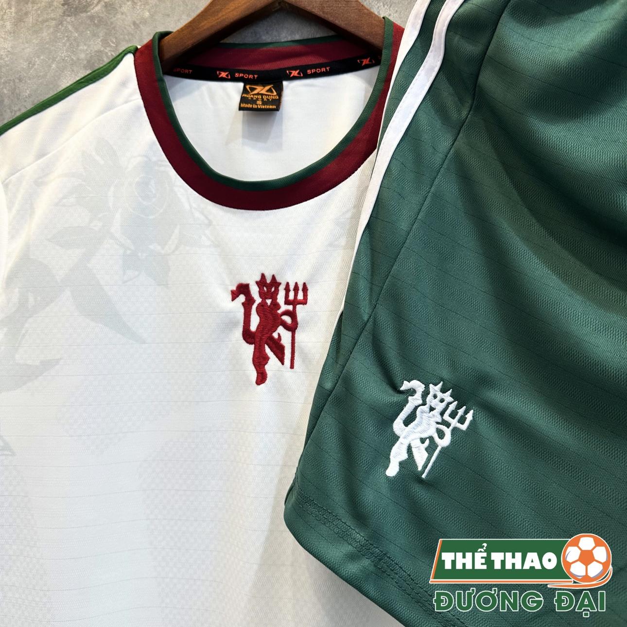 Quần Áo Bóng Đá Devils Trắng Lá 2026 2027 Thun Mè S-Comf Thoáng Khí Thể Thao Đương Đại_thumbnail_4