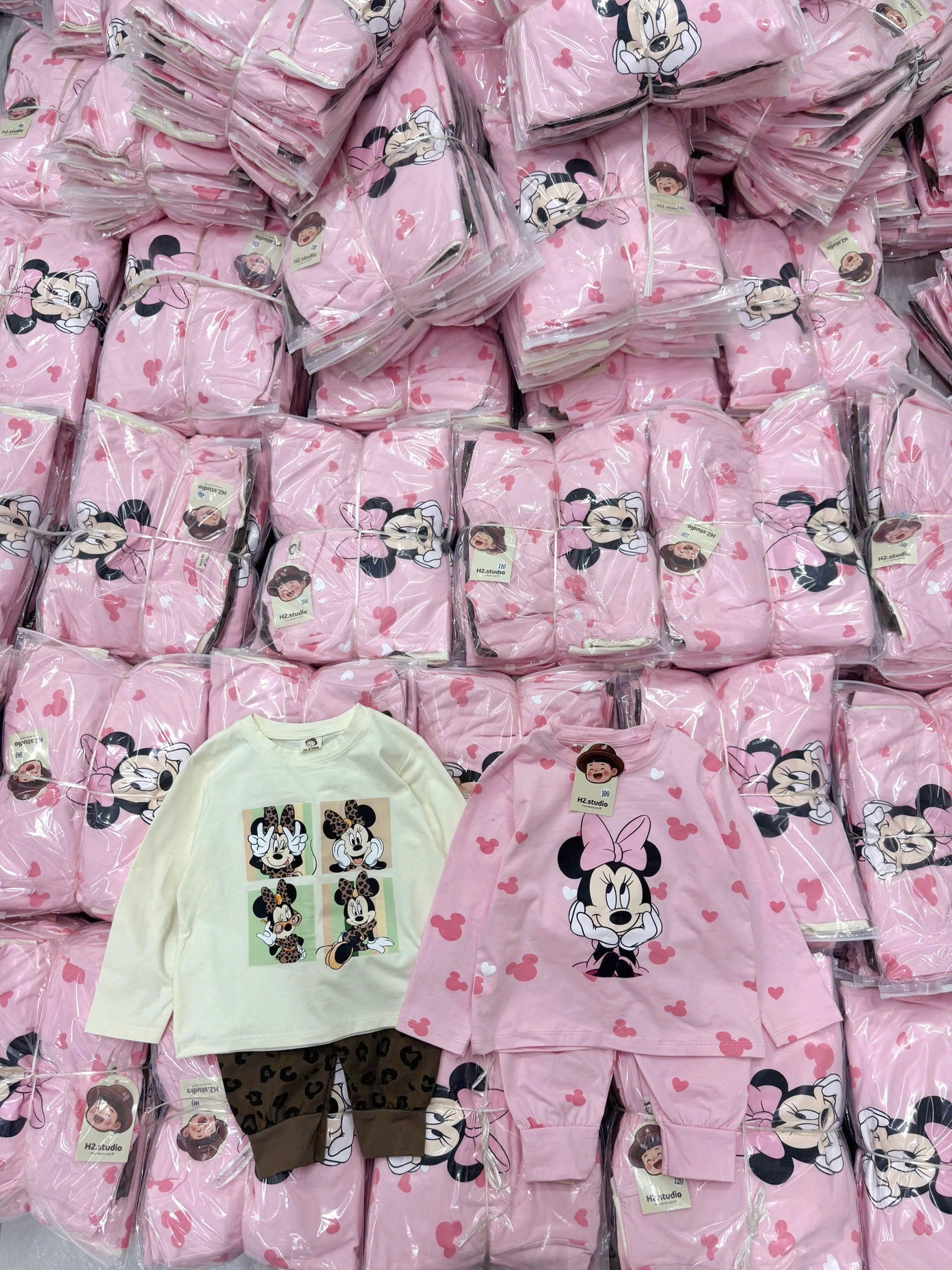 Set 2 bộ cotton mickey BG