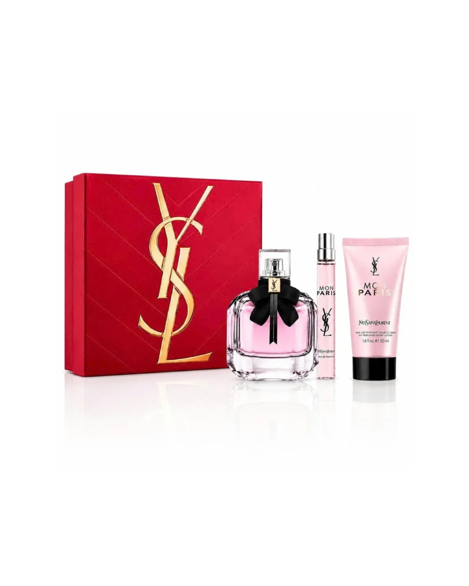 Gift Set Yves Saint Laurent Mon Paris (EDP 90ml + EDP 10ml + BL 50ml)