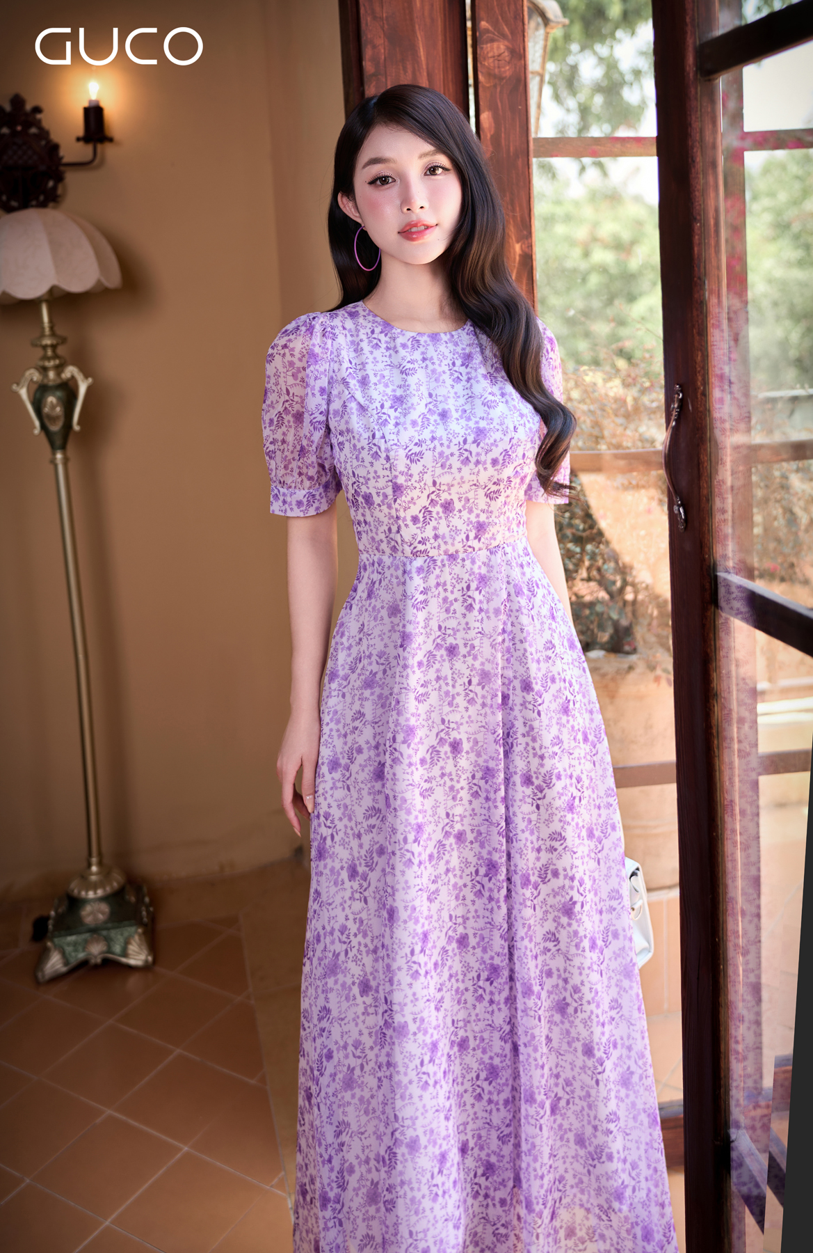 GUCO Đầm Maxi Tím Nàng Thơ - 5100_thumbnail_2