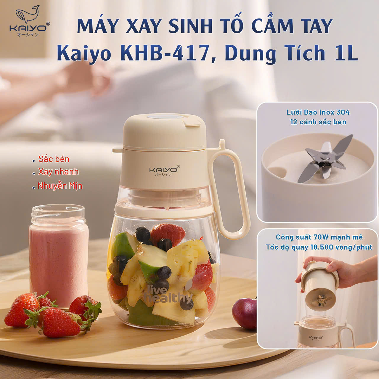MÁY XAY SINH TỐ CẦM TAY TẶNG DAO NẠO CỦ QUẢ_thumbnail_1