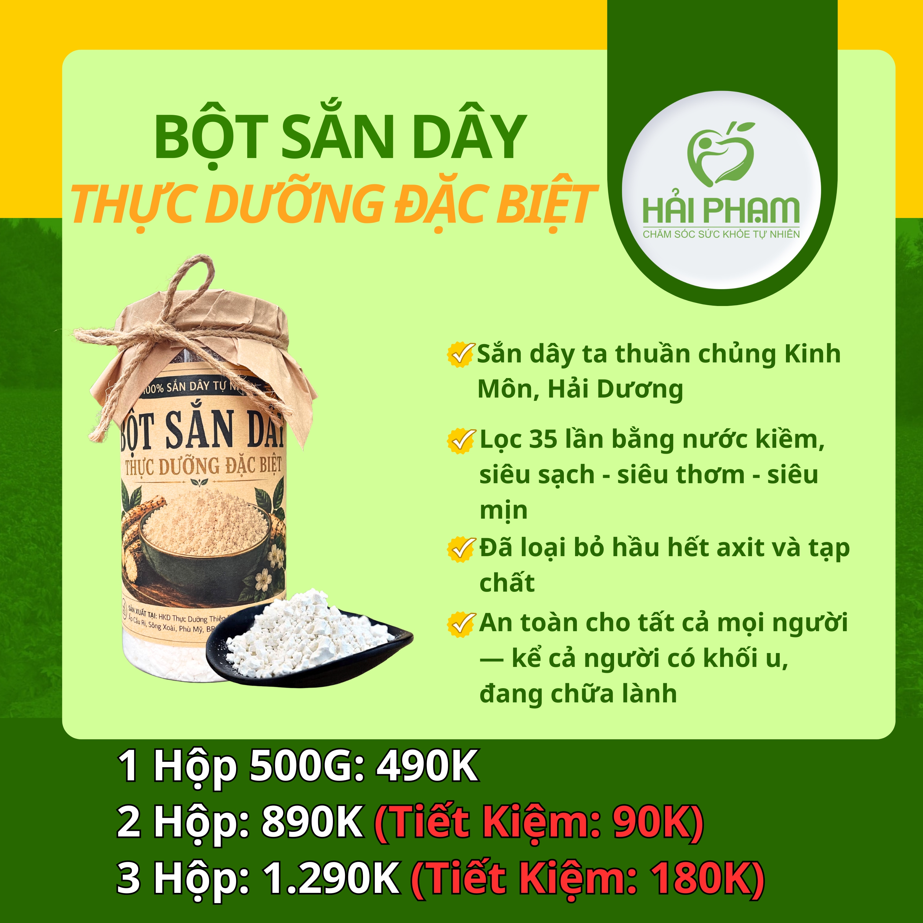 2 Hộp Bột Sắn Dây Thực Dưỡng Đặc Biệt_thumbnail_1