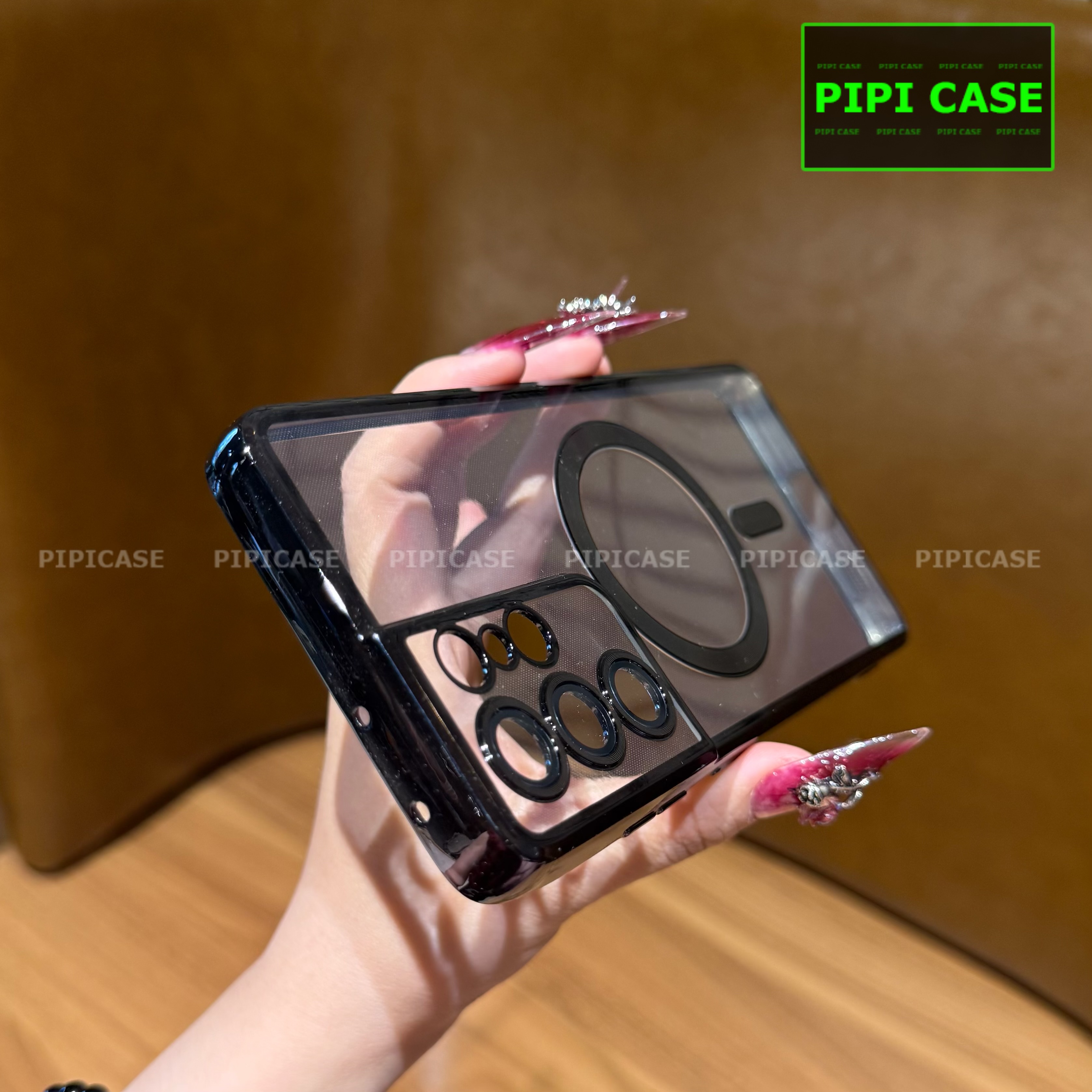 Ốp Lưng Samsung S21 Ultra 5G - Ticker - Đen_thumbnail_4
