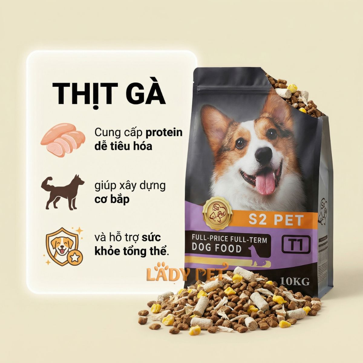 Hạt Trộn Đồ Sấy S2 PET T1 Cho Chó_thumbnail_3