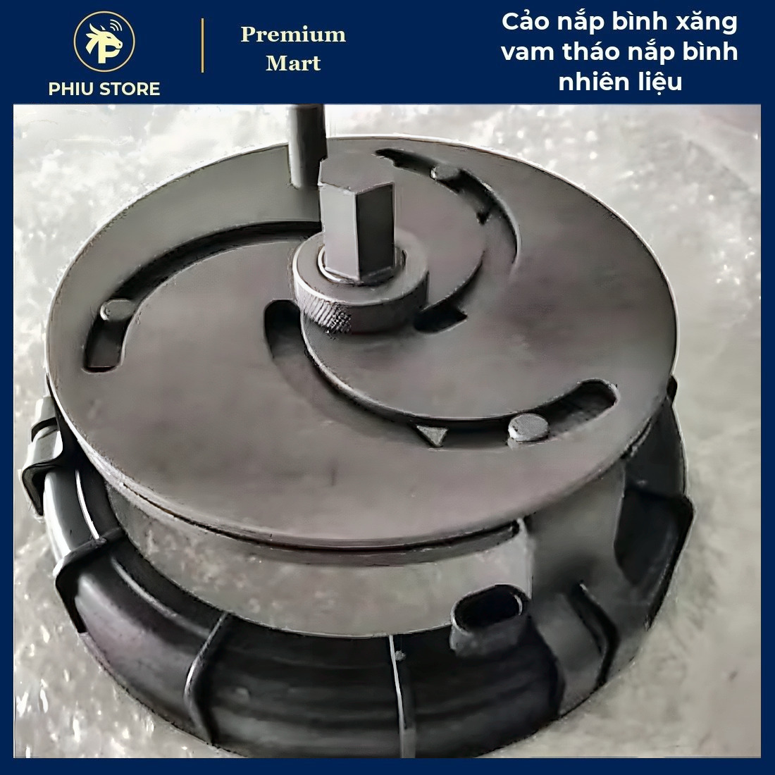 Cảo Nắp Bình Xăng 3 Chấu - Vam Tháo Nắp Bình Nhiên Liệu, Khẩu 3/8 Sang 1/2_thumbnail_2