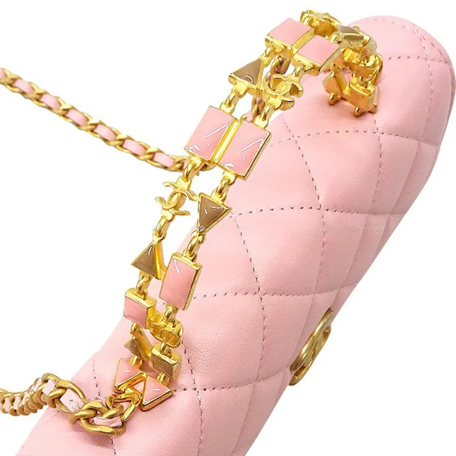Chanel Shoulder Bag Pink_thumbnail_3