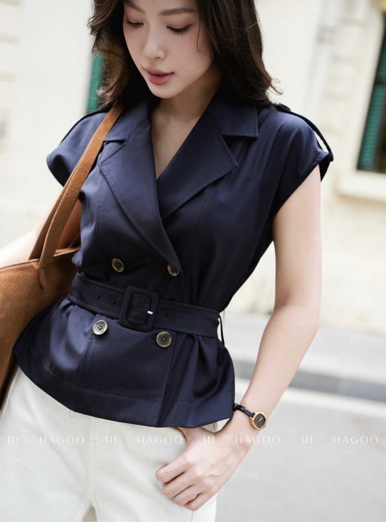 Áo Kaki cổ bẻ ve tay liền_thumbnail_5