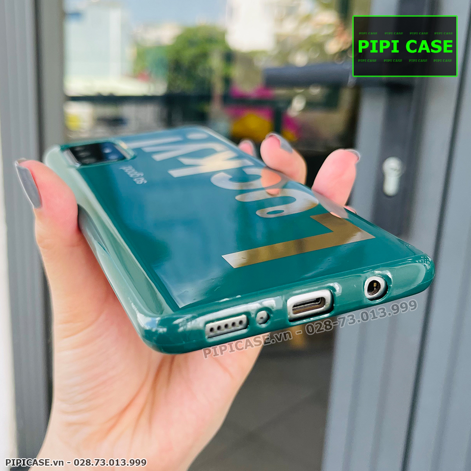 Ốp Lưng Samsung A71 - Lucky - Xanh Lá_thumbnail_2