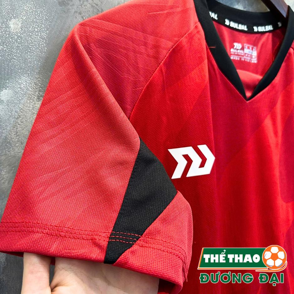 Quần Áo Bóng Đá Thiết Kế Bulbal Falcol 4 Đỏ Thun Mè Thoáng Khí Thể Thao Đương Đại_thumbnail_4