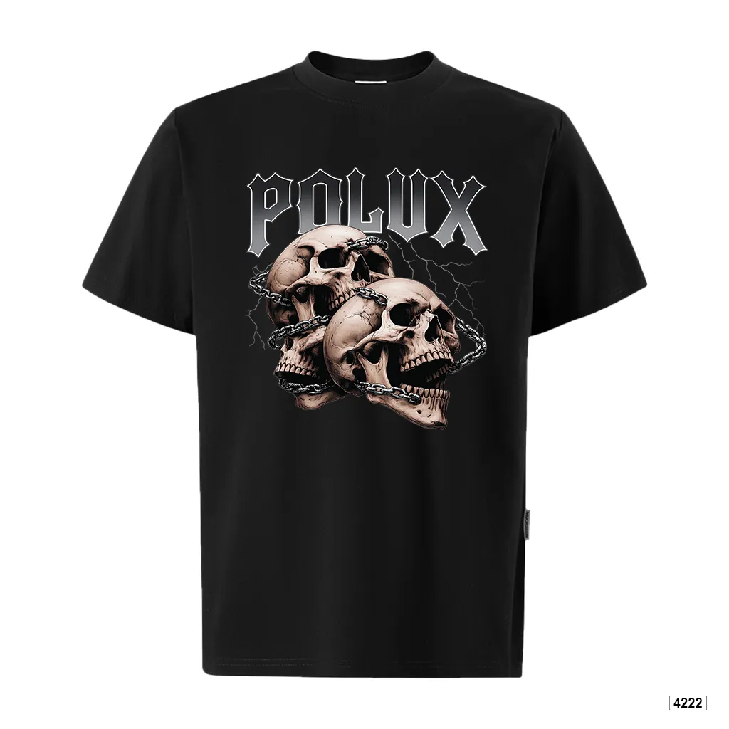 Áo thun nam form rộng phong cách cổ điển Polux 4222_thumbnail_9