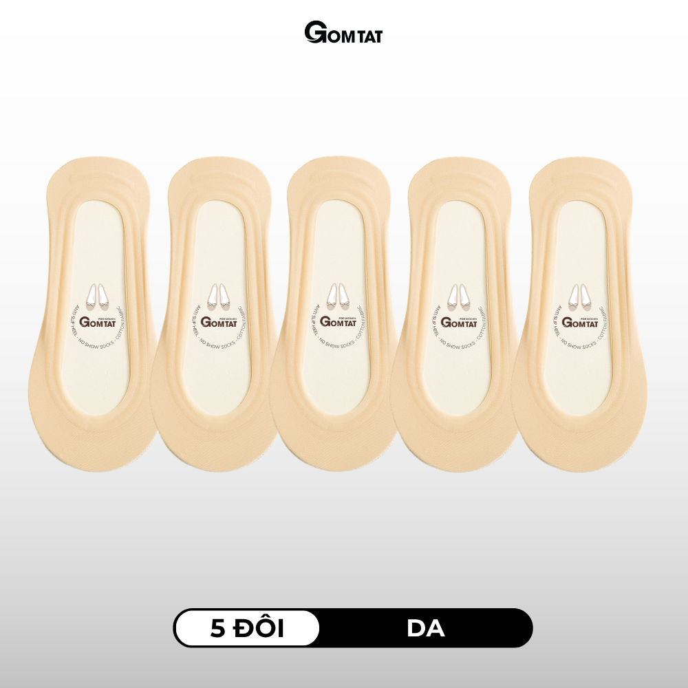 Combo tất lười nữ đi giày búp bê GOMTAT, chất liệu cotton cao cấp mềm mại êm chân - KOL-TNBB_thumbnail_0