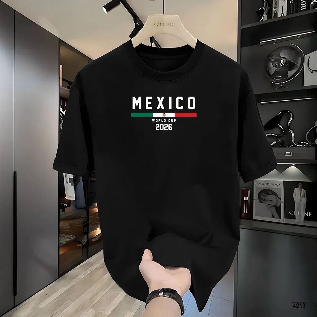 Áo thun nam form rộng chất thể thao Mexico Polux 4213