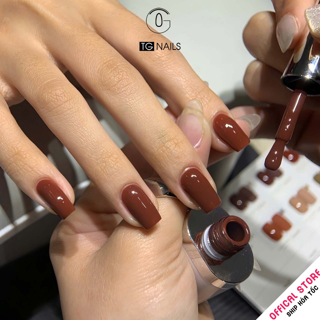 ComBo 12 màu nâu SoCoLa TG Nails kèm bảng màu_thumbnail_9