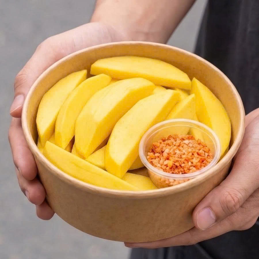 Xoài keo cắt sẵn