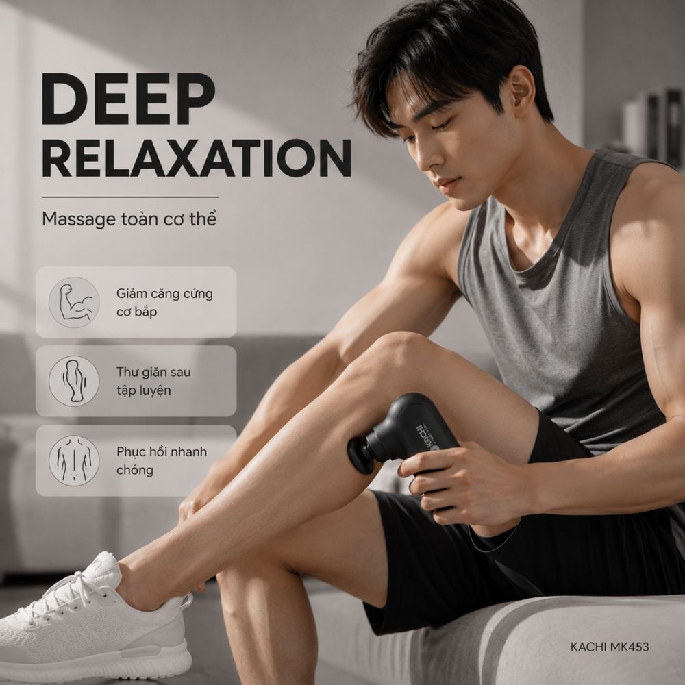 Máy massage cầm tay dạng súng KACHI MK453_thumbnail_4