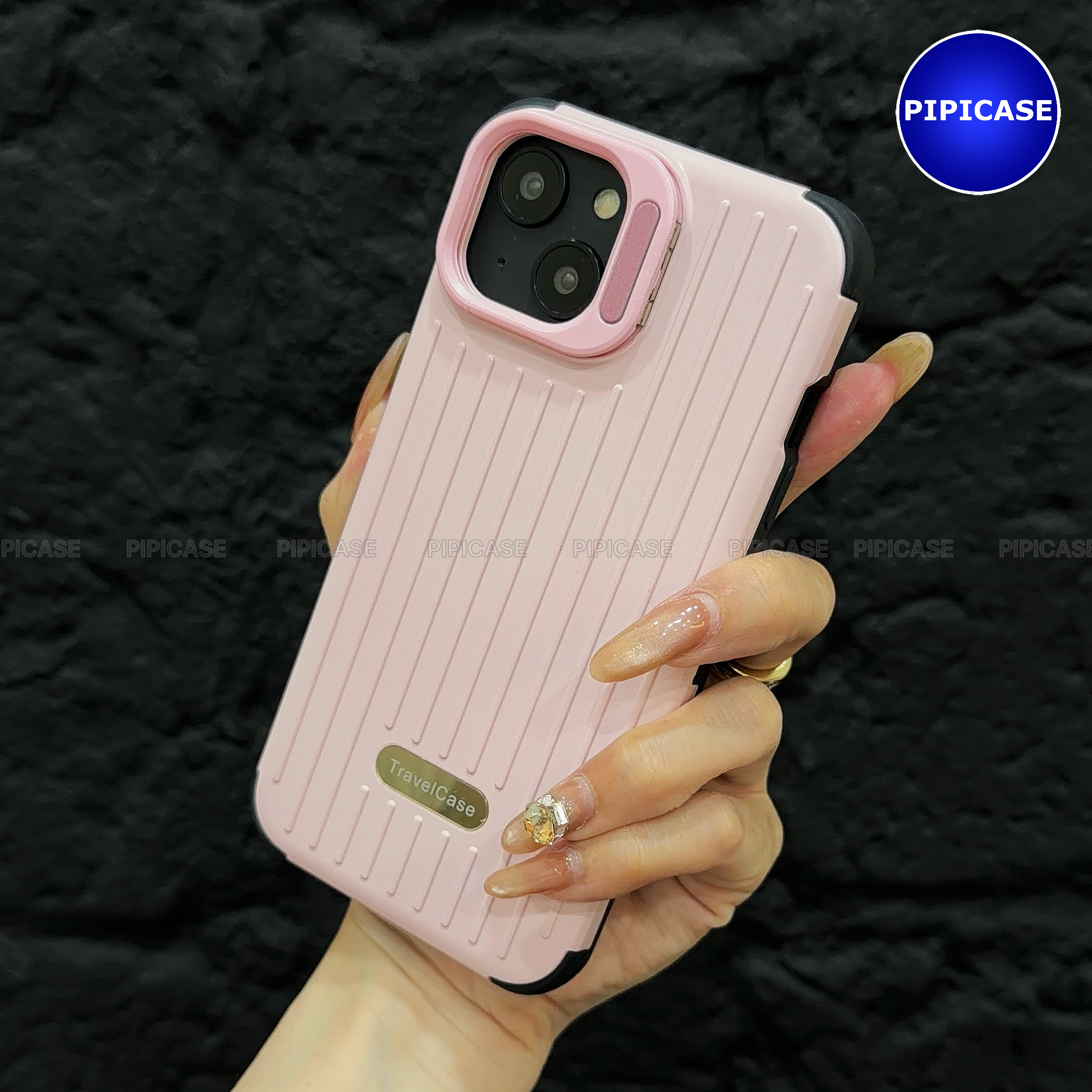 Ốp Lưng iPhone 13 - Hondao - Hồng