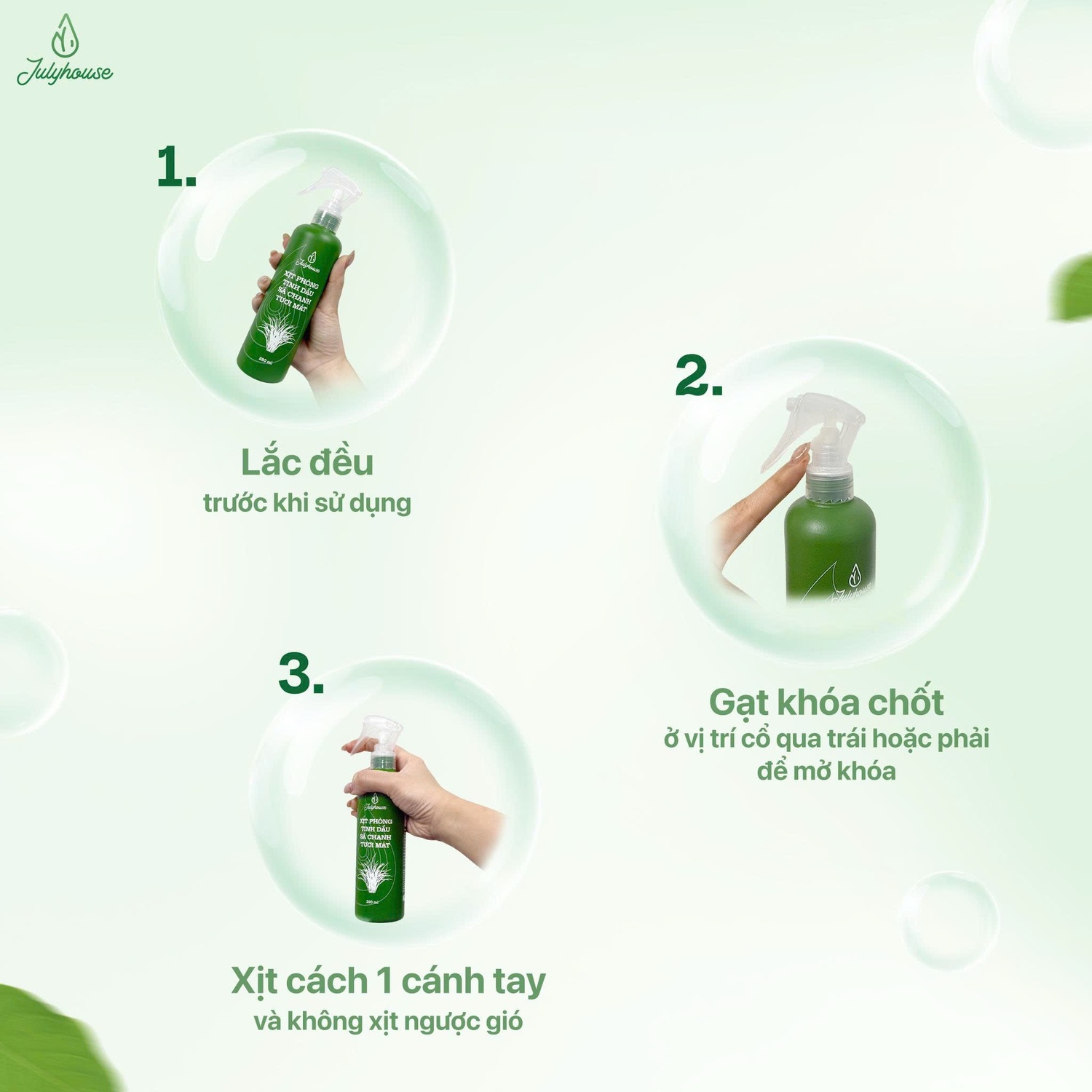 Bình xịt phòng tinh dầu Sả Chanh Julyhouse_thumbnail_5