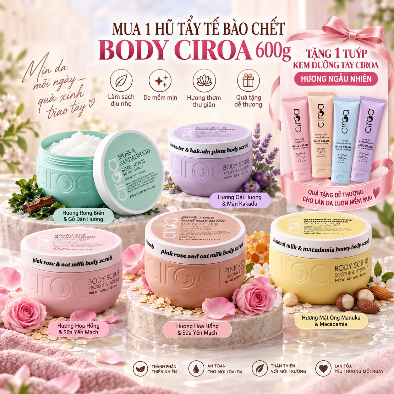 TẨY TẾ BÀO CHẾT CIROA TẶNG KEM DƯỠNG DA TAY_thumbnail_2