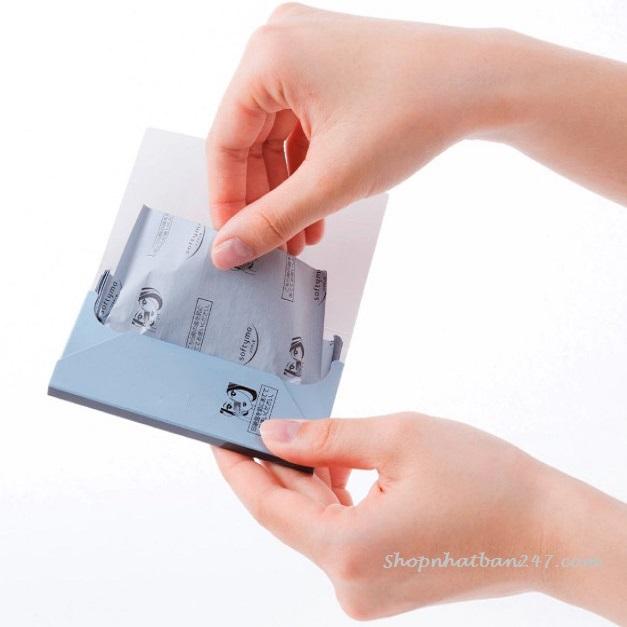 Giấy Thấm Dầu Softymo Than Hoạt Tính Kose - Nội Địa Nhật_thumbnail_2
