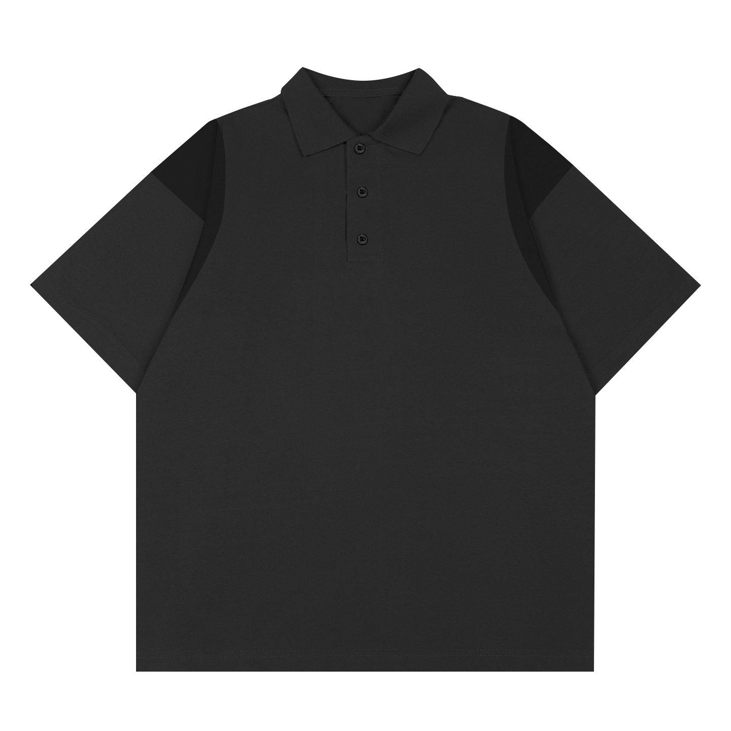 Áo Thun Oversize Phối Vai Polo